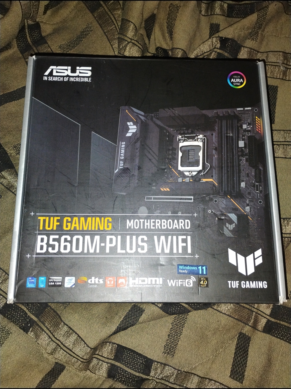 ASUS TUF Gaming B560M-PLUS WiFi Motherboard NIB